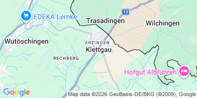 Karte Klettgau