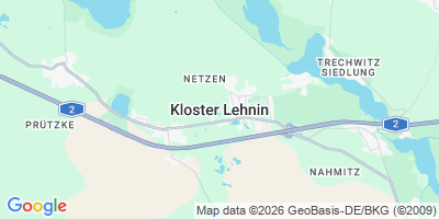 Karte Kloster Lehnin