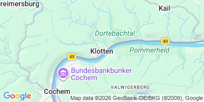 Karte Klotten