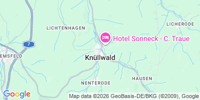 Karte Knüllwald