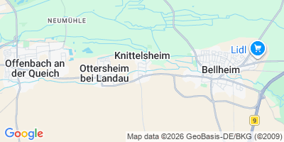Karte Knittelsheim