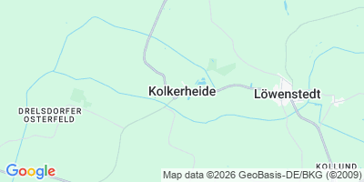 Karte Kolkerheide