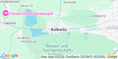 Karte Kolkwitz/Gołkojce