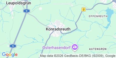 Karte Konradsreuth