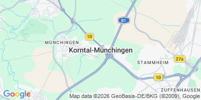 Karte Korntal-Münchingen