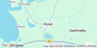 Karte Kosel