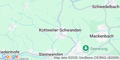 Karte Kottweiler-Schwanden