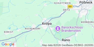 Karte Krölpa