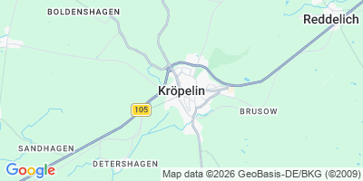 Karte Kröpelin