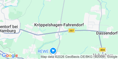 Karte Kröppelshagen-Fahrendorf
