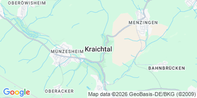 Karte Kraichtal