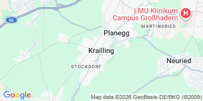 Karte Krailling