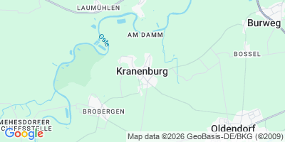 Karte Kranenburg
