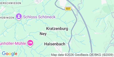 Karte Kratzenburg