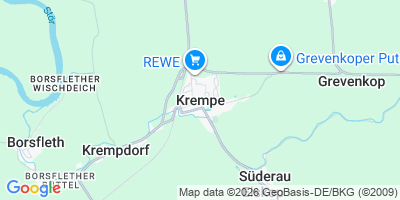 Karte Krempe