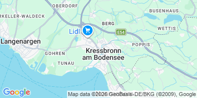 Karte Kressbronn am Bodensee