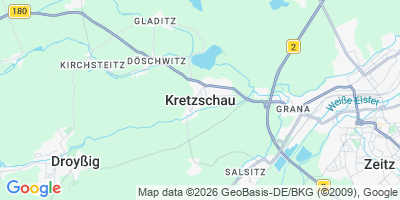 Karte Kretzschau