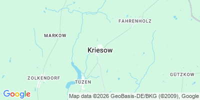 Karte Kriesow