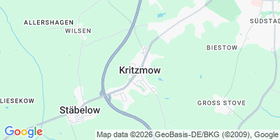 Karte Kritzmow