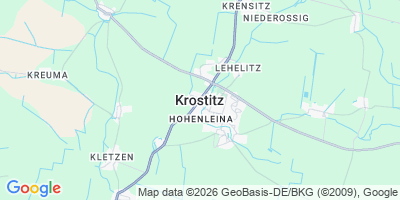 Karte Krostitz
