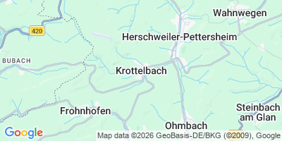 Karte Krottelbach