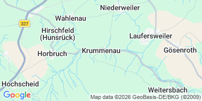 Karte Krummenau