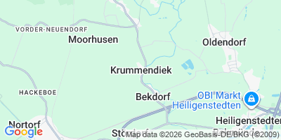 Karte Krummendiek