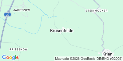 Karte Krusenfelde