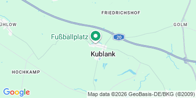 Karte Kublank
