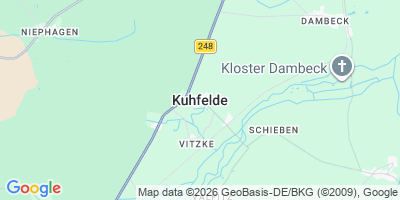 Karte Kuhfelde