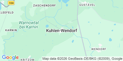 Karte Kuhlen-Wendorf