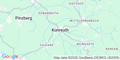Karte Kunreuth