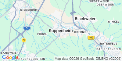 Karte Kuppenheim