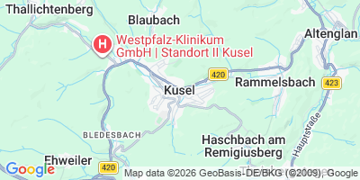 Karte Kusel
