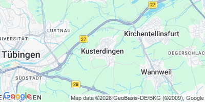 Karte Kusterdingen