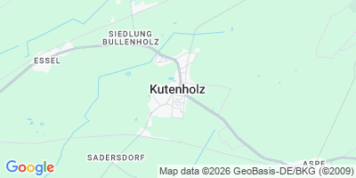 Karte Kutenholz