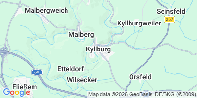 Karte Kyllburg