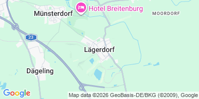 Karte Lägerdorf