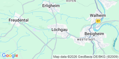 Karte Löchgau