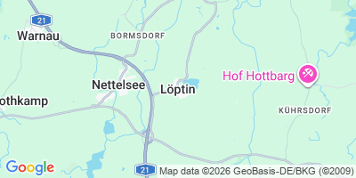 Karte Löptin