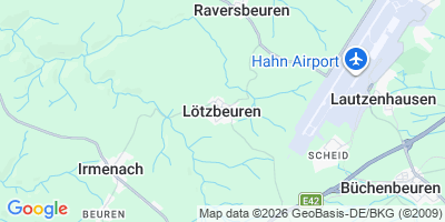 Karte Lötzbeuren