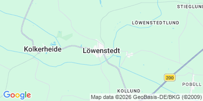 Karte Löwenstedt