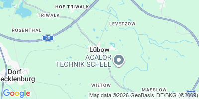 Karte Lübow