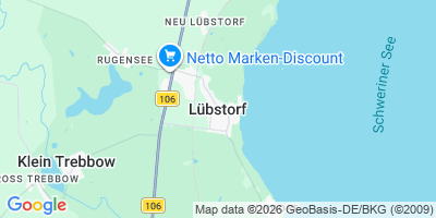 Karte Lübstorf