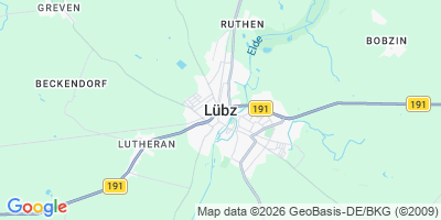 Karte Lübz