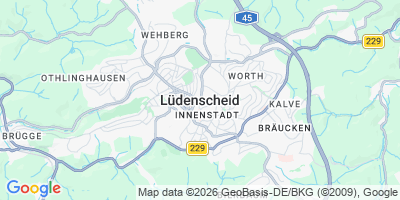 Karte Lüdenscheid