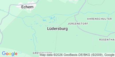 Karte Lüdersburg