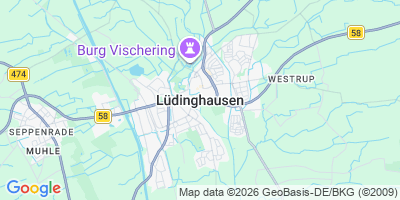 Karte Lüdinghausen