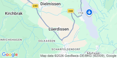 Karte Lüerdissen
