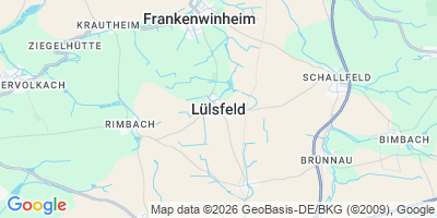 Karte Lülsfeld